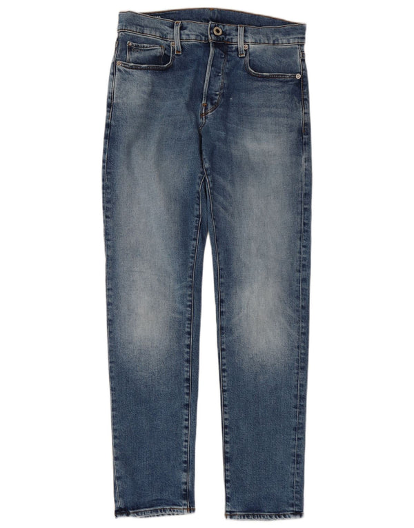 G-Star Mens Slim Jeans W29 L32 Blue Cotton