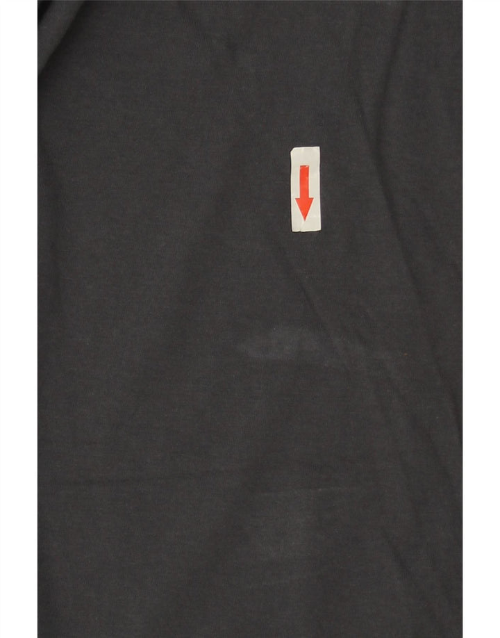 Kappa Herre Grafisk T-Shirt Top Lille Grå Bomuld