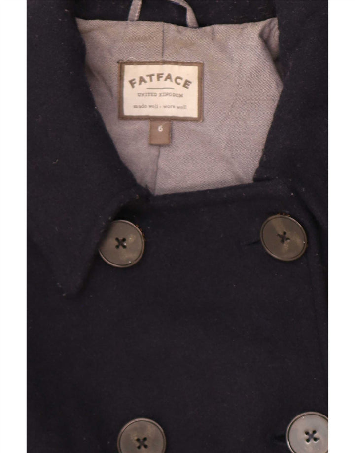 Palton pentru femei Fat Face UK 10 Mic Lână bleumarin
