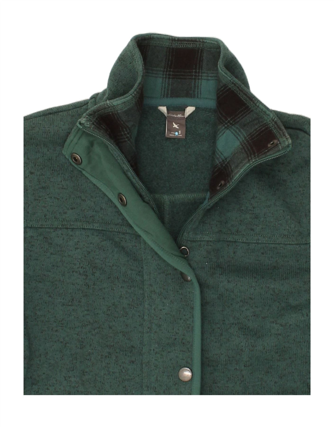 EDDIE BAUER Womens Windbreaker Jacket UK 10 Small Green Polyester Vintage Eddie Bauer and Second-Hand Eddie Bauer from Messina Hembry 