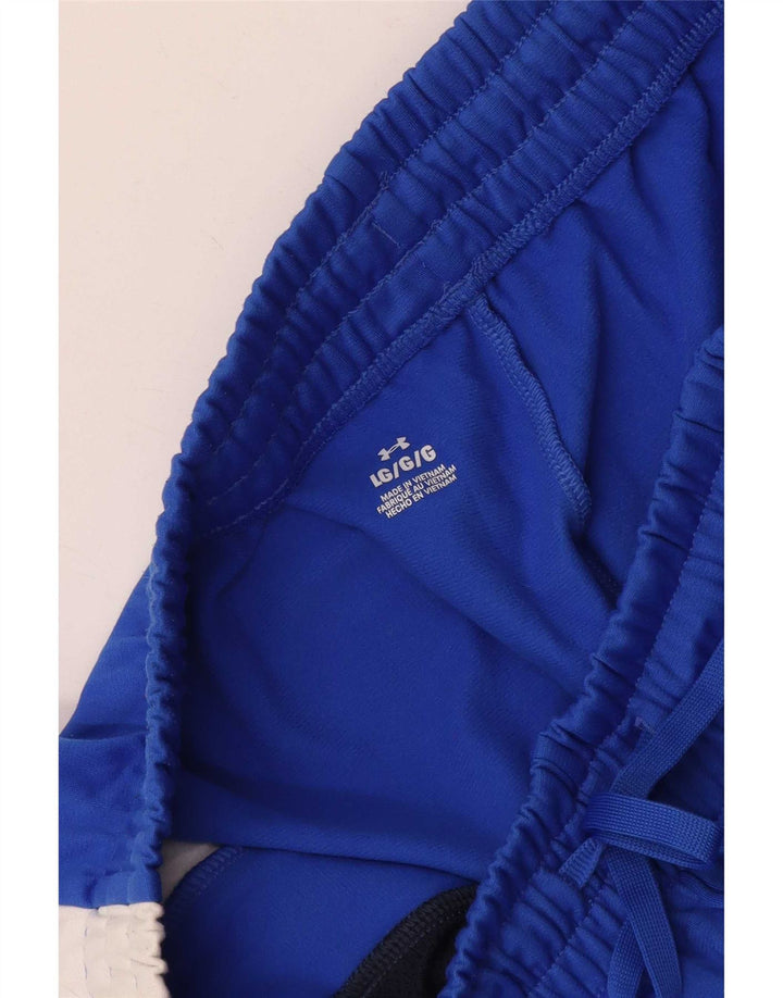 Under Armour Pantalon De Survêtement Homme Large Bleu Colorblock