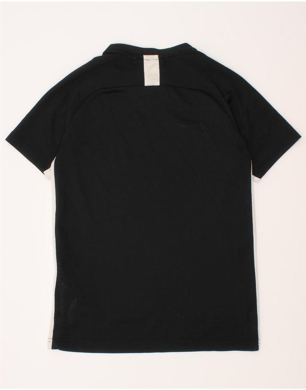 Nike Boys Dri Fit T-Shirt Top 10-11 år Medium Sort Colourblock