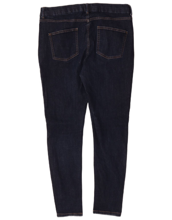 Marks & Spencer Womens Jegging Jeans UK 16 Large W32 L28 Navy Blue
