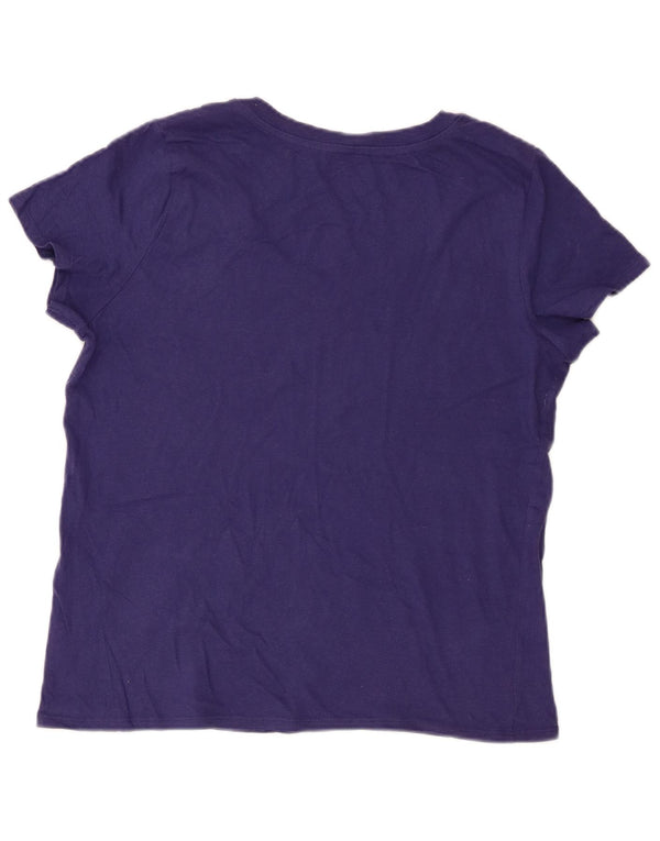 Tricou pentru femei Nautica Top UK 14 Medium Bleumarin Bumbac