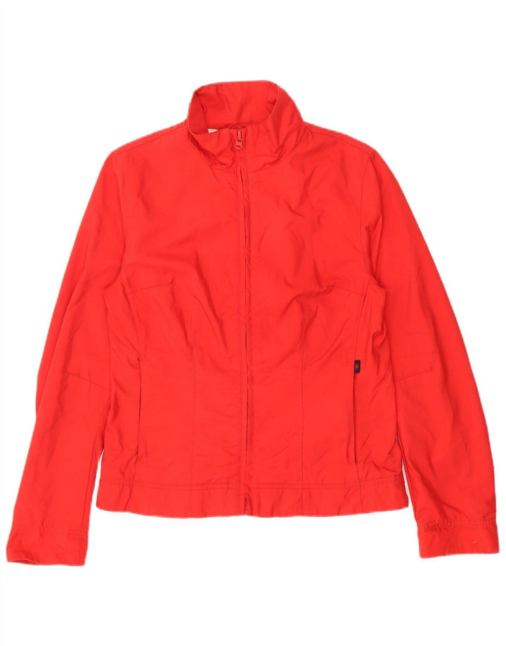 Giacca antipioggia Kappa da donna UK 10 Small rossa in poliammide