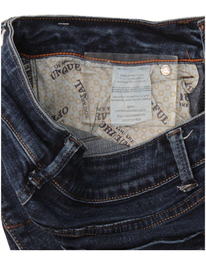 Lee Womens Curvy Fit Modern Rise Bootcut Jeans US 6 Medium W28 L29 Blue