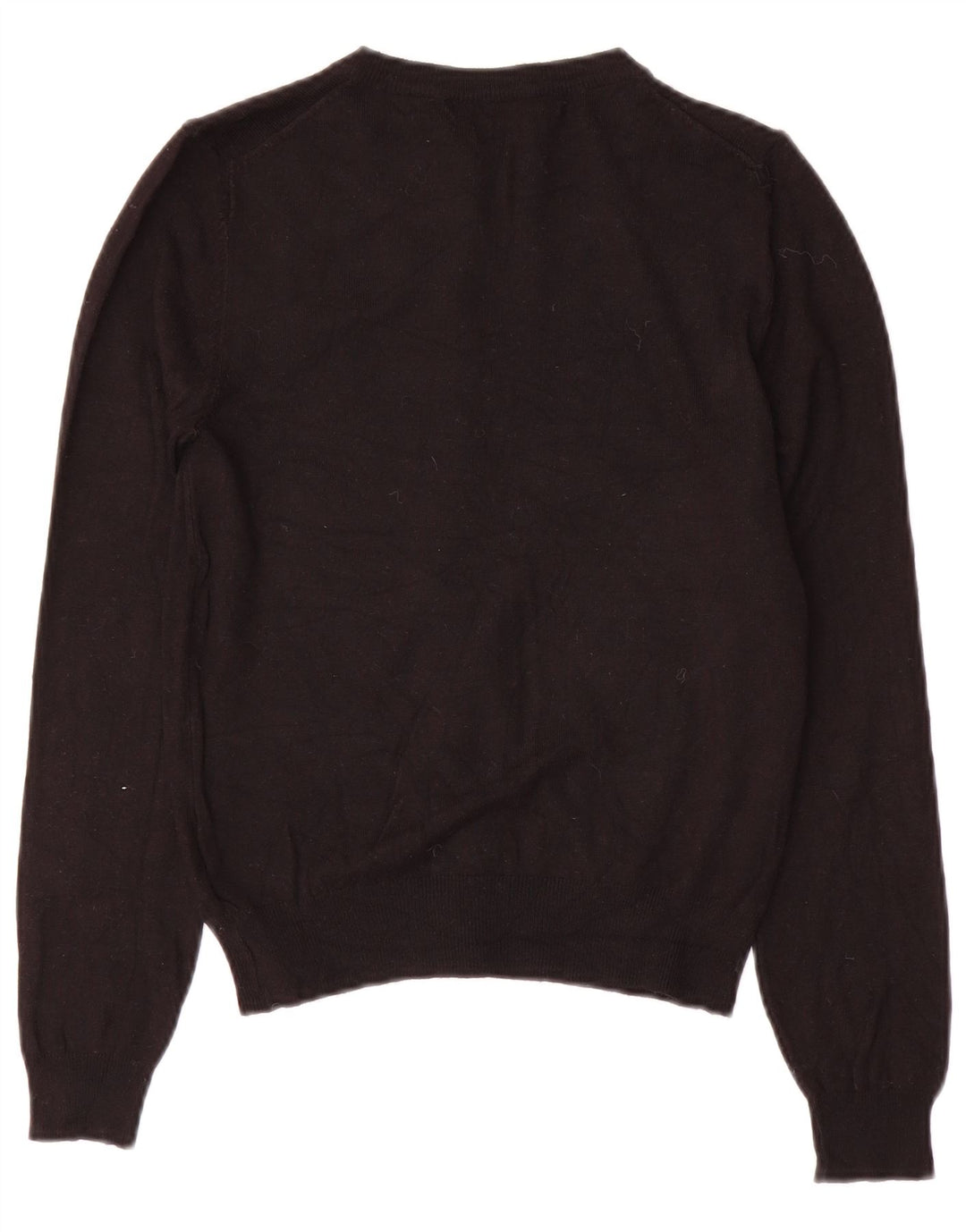 Marks & Spencer Womens Cardigan Sweater UK 8 Small  Black Viscose