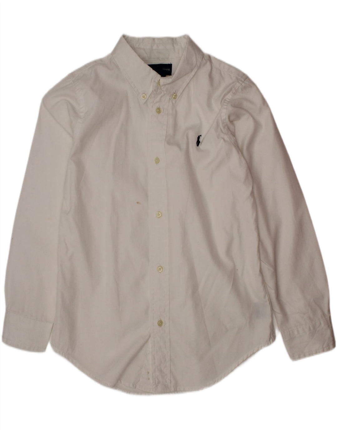Ralph Lauren Boys Shirt 6-7 Years White Cotton