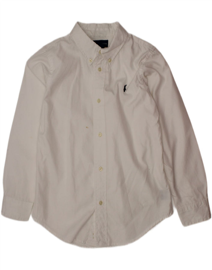 Ralph Lauren Boys Shirt 6-7 Years White Cotton
