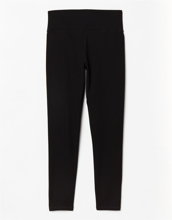 Under Armour Womens Leggings UK 14 Medium Black Polyester