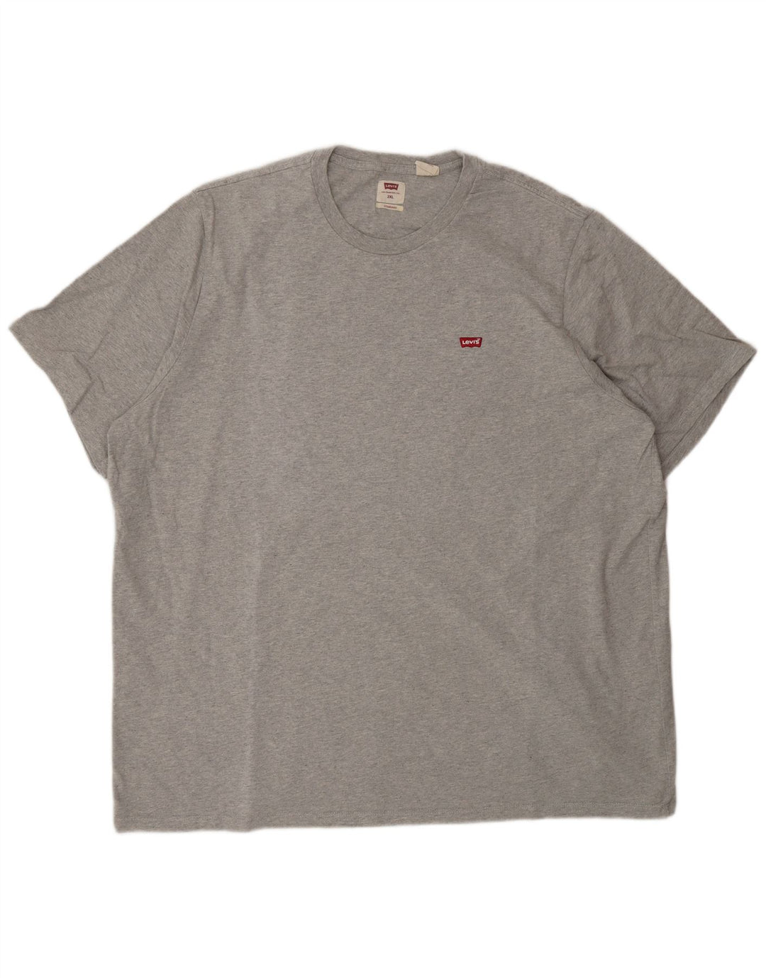 Levi's Herren Standard T-Shirt Top 2XL Grau Baumwolle
