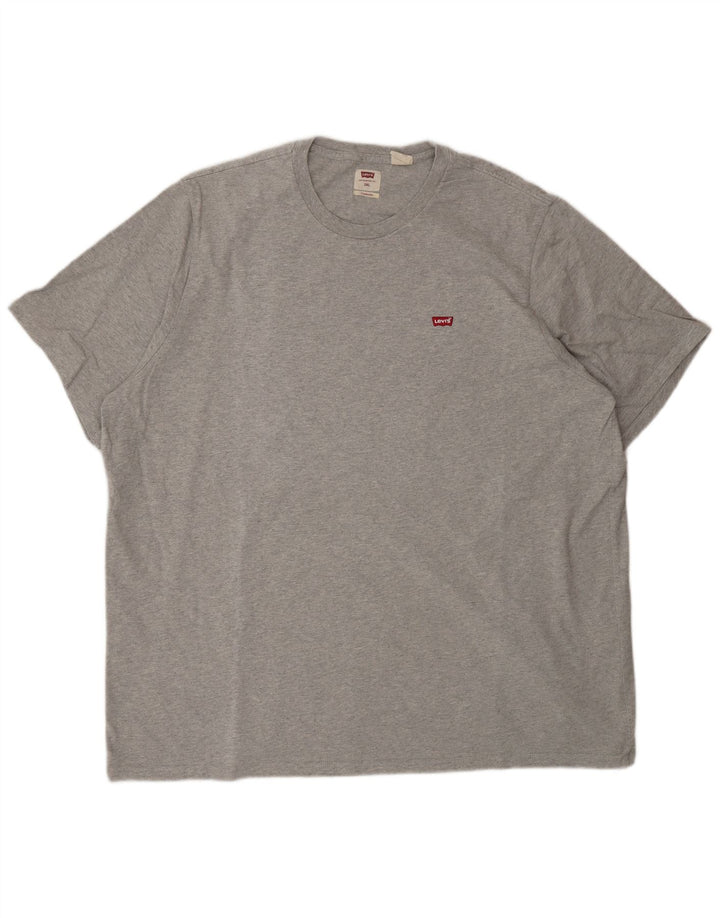 Levi's Herren Standard T-Shirt Top 2XL Grau Baumwolle
