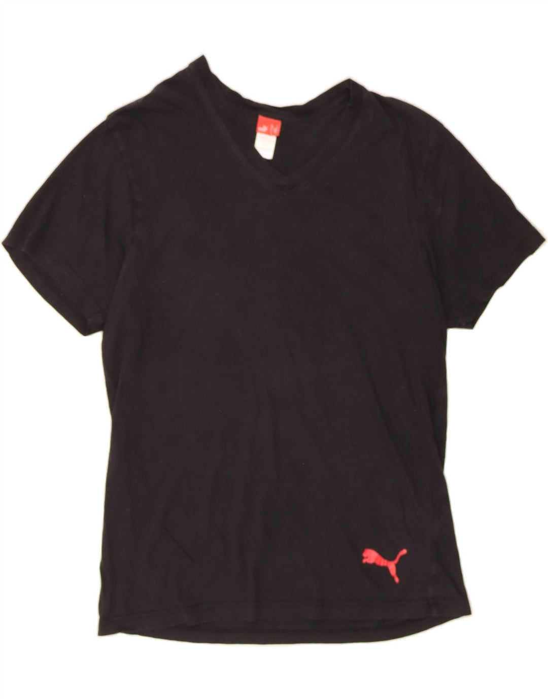 PUMA Mens T-Shirt Top Large Black Cotton Vintage Puma and Second-Hand Puma from Messina Hembry 