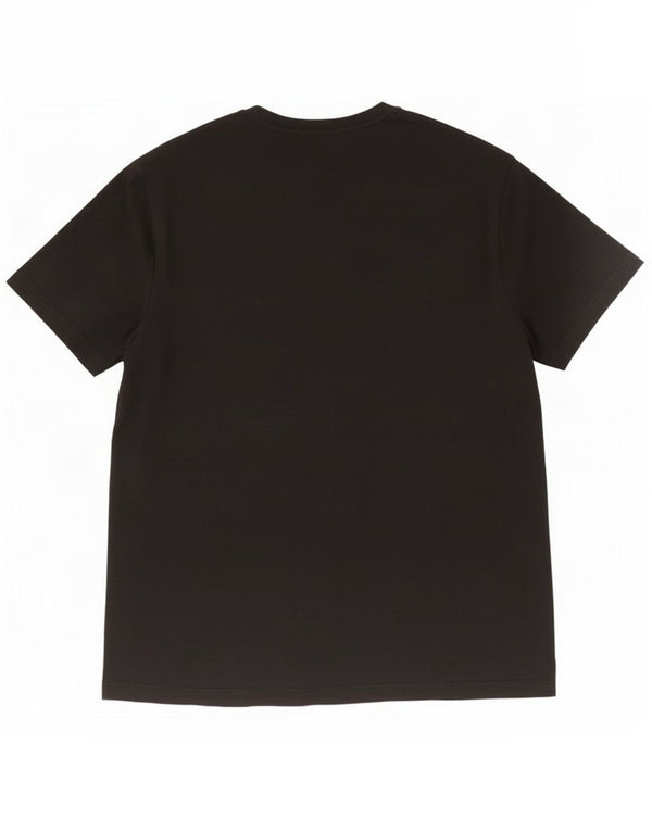 Reebok Mens Graphic T-Shirt Top 2XL Black Cotton