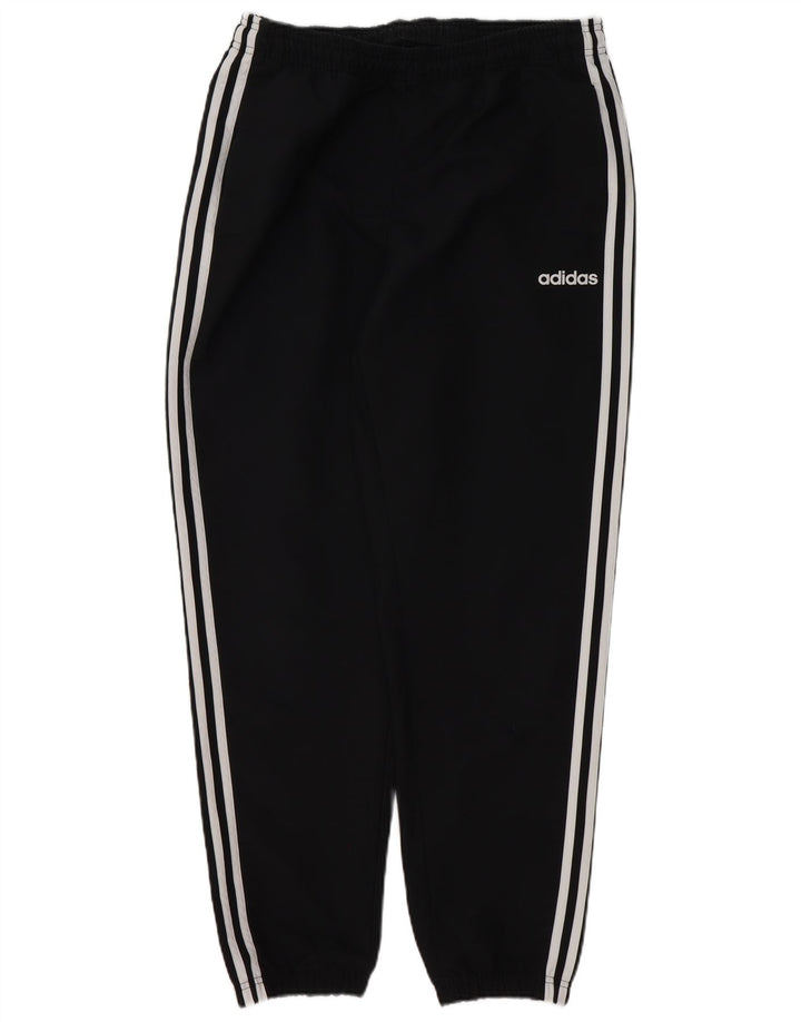 ADIDAS Mens Tracksuit Trousers Joggers Medium  Black Polyester