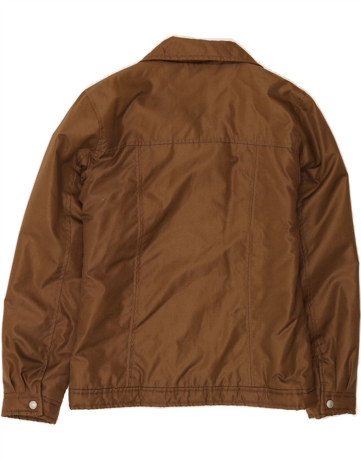 S.OLIVER Womens Bomber Jacket EU 40 Medium Brown Polyamide Vintage S.Oliver and Second-Hand S.Oliver from Messina Hembry 