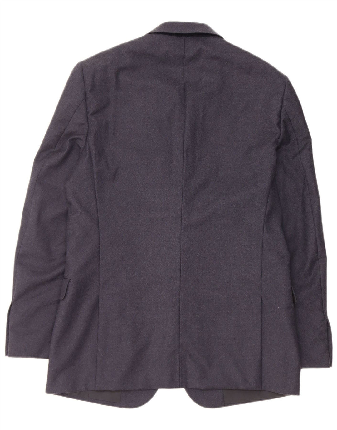 Calvin Klein Mens 3 Button Blazer Jacket IT 50 Large Navy Blue New Wool