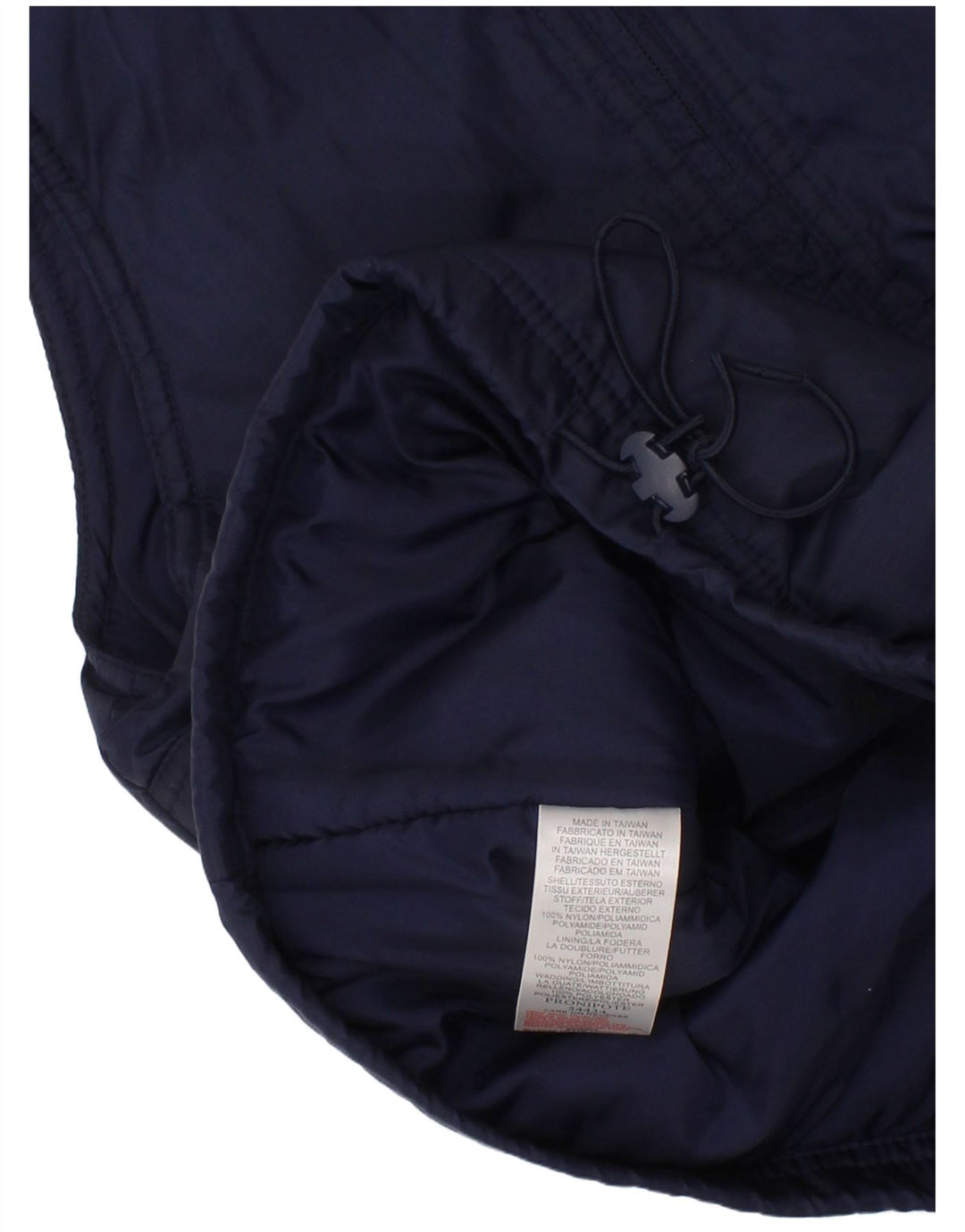 Ellesse Boys Pullover Padded Gilet 10-11 Years Navy Blue Polyester