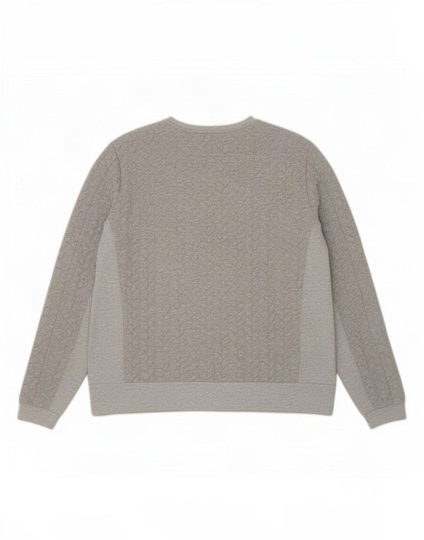 Zara Sweat-shirt pour femme Gris moyen UK 44