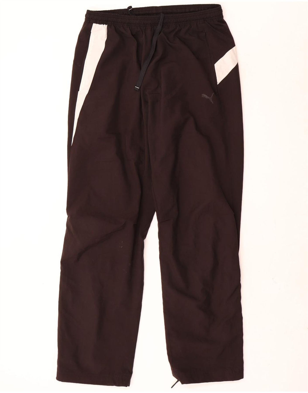 Puma Mens Tracksuit Trousers Medium Black Colourblock Polyester