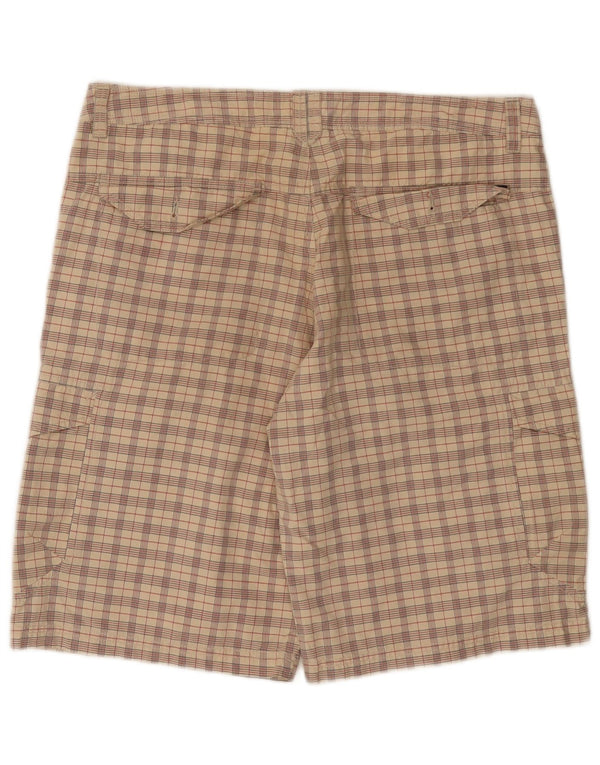 Pantaloncini cargo da uomo Invicta IT 52 XL W36 Cotone a quadri beige
