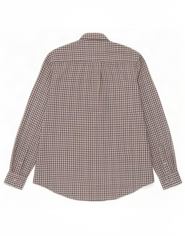 James Pringle herre flannel skjorte medium flerfarvet ternet polyester