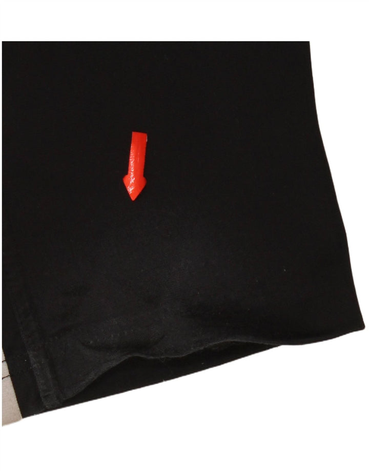 Adidas Boys Tracksuit Trousers 13-14 Years Black Polyester