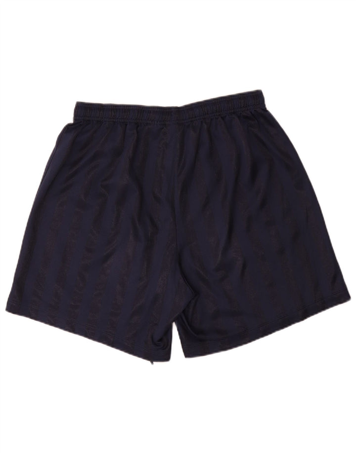 Nike Mens Sport Shorts Large Navy Blue Striped