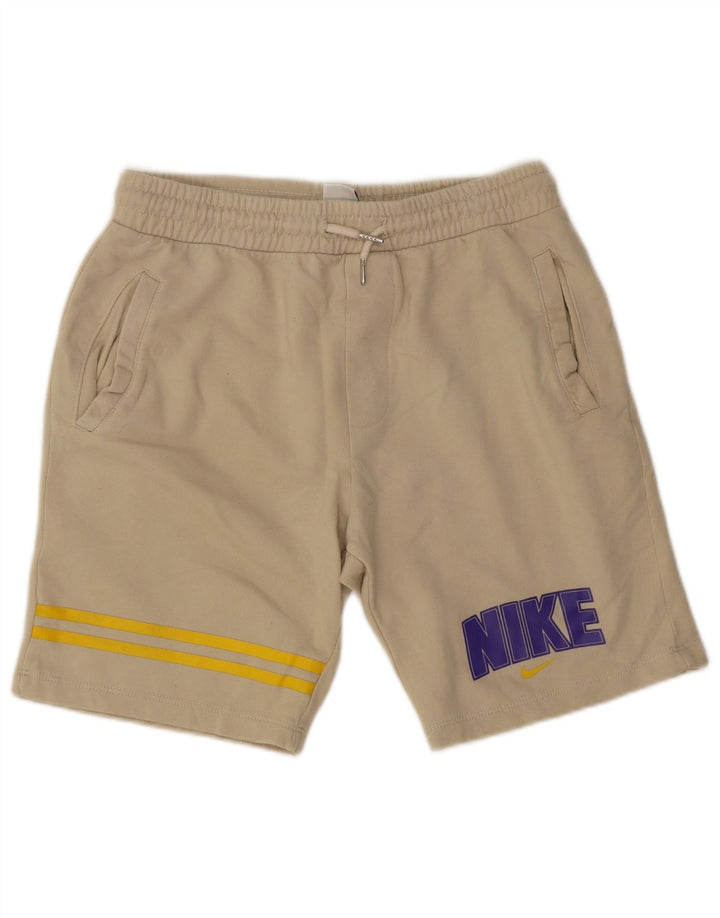 Nike Mens Graphic Sport Shorts Large  Beige