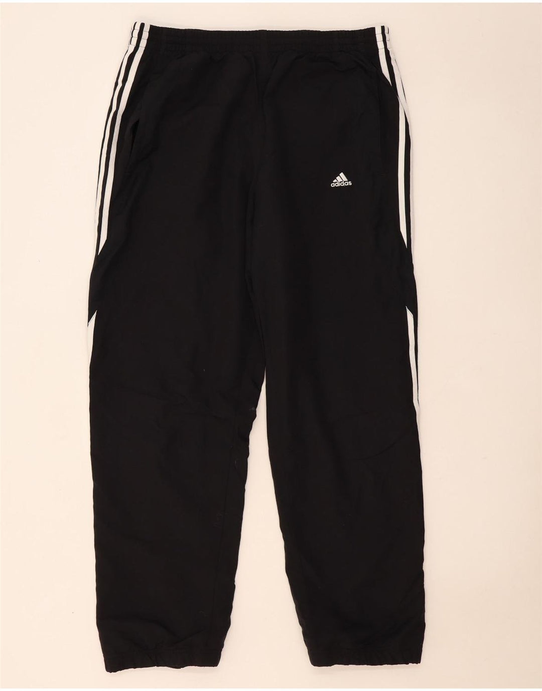 Adidas Mens Tracksuit Trousers Joggers Large  Black Polyester