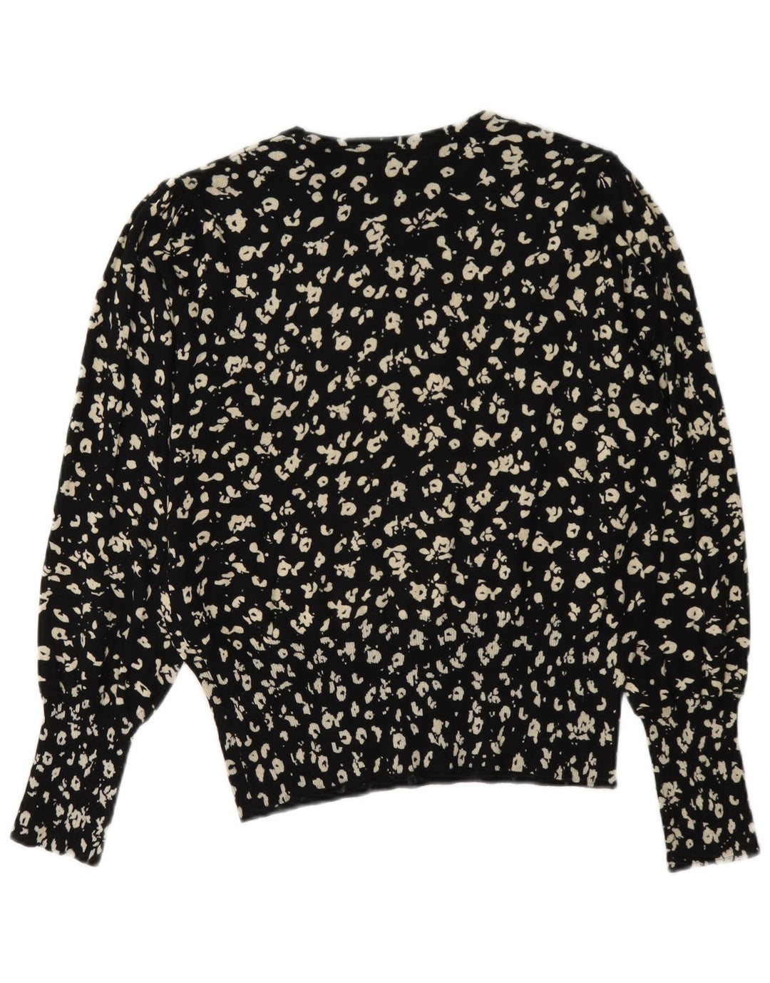Marks & Spencer Womens Crew Neck Jumper Sweater UK 12 Medium Black