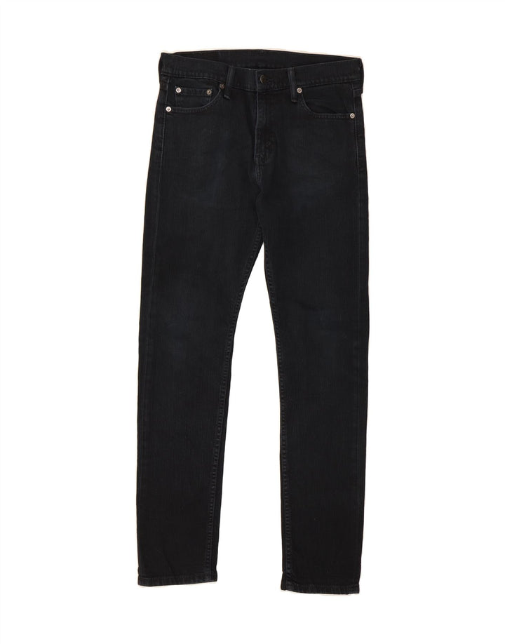 LEVI'S Mens Slim Jeans  W30 L32 Black Cotton Vintage Levi's and Second-Hand Levi's from Messina Hembry 