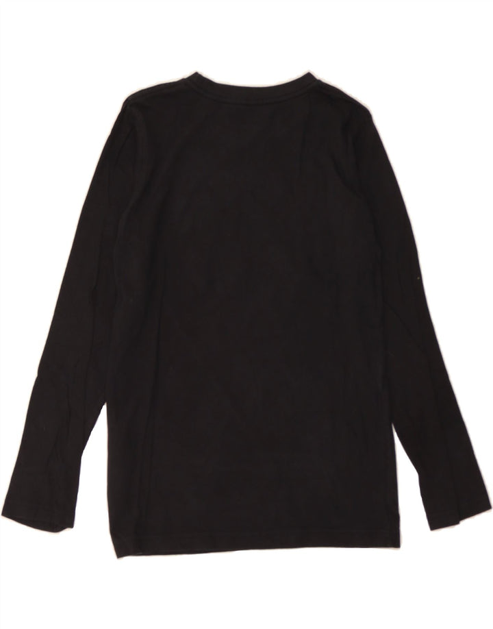 LEVI'S Boys Graphic Top Long Sleeve 14-15 Years Black Cotton Vintage Levi's and Second-Hand Levi's from Messina Hembry 