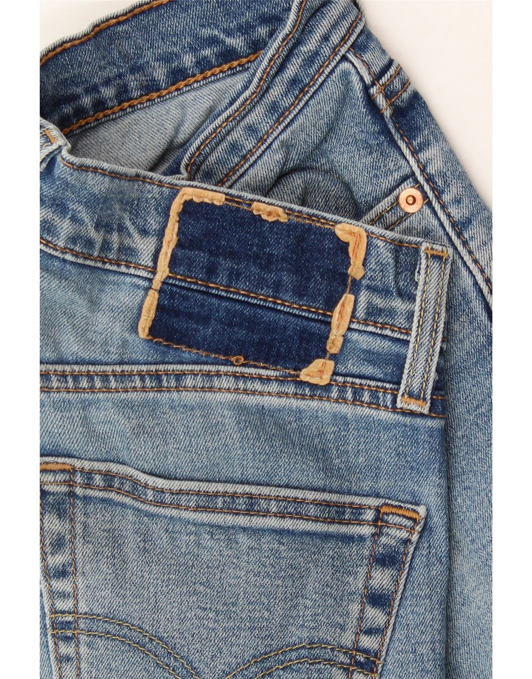 LEVI'S Mens Slim Jeans W30 L31 Blue Cotton Vintage Levi's and Second-Hand Levi's from Messina Hembry 