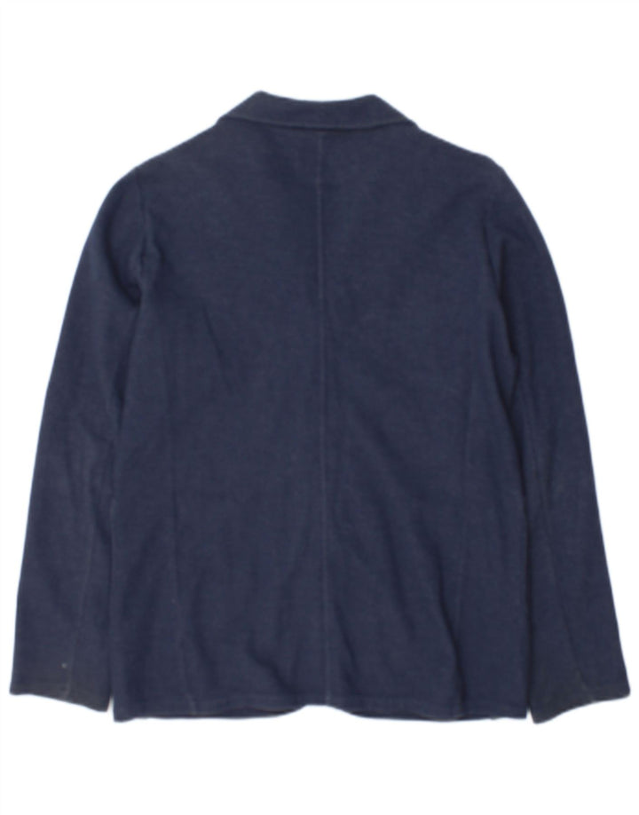 Woolrich Boys 3 Button Blazer Jacket 11-12 Years Navy Blue Cotton