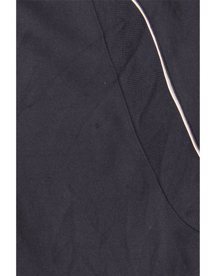 Champion Mens Tracksuit Top Jacket Large Navy Blue Polyester
