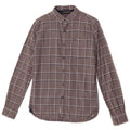 Superdry Mens Flannel Shirt Small Grey Check Cotton