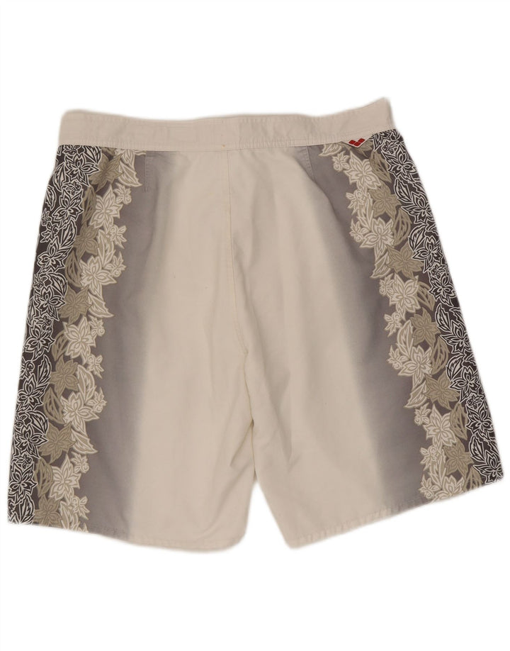 Arena Badeshorts til mænd 2XL Grå blomsterpolyester
