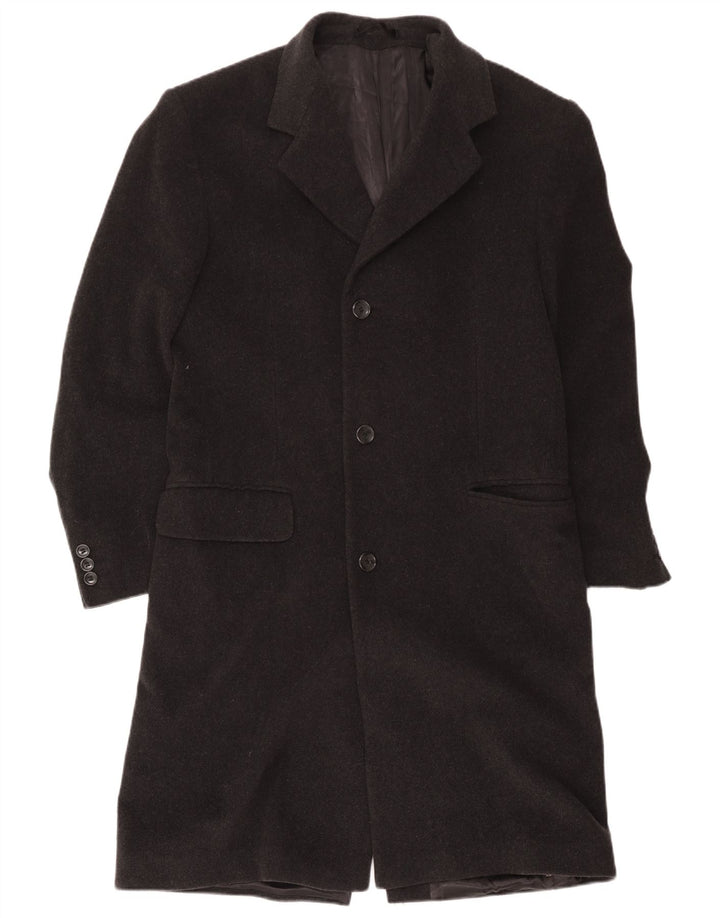 Abrigo Hammersley para hombre UK 36 Small Grey Wool