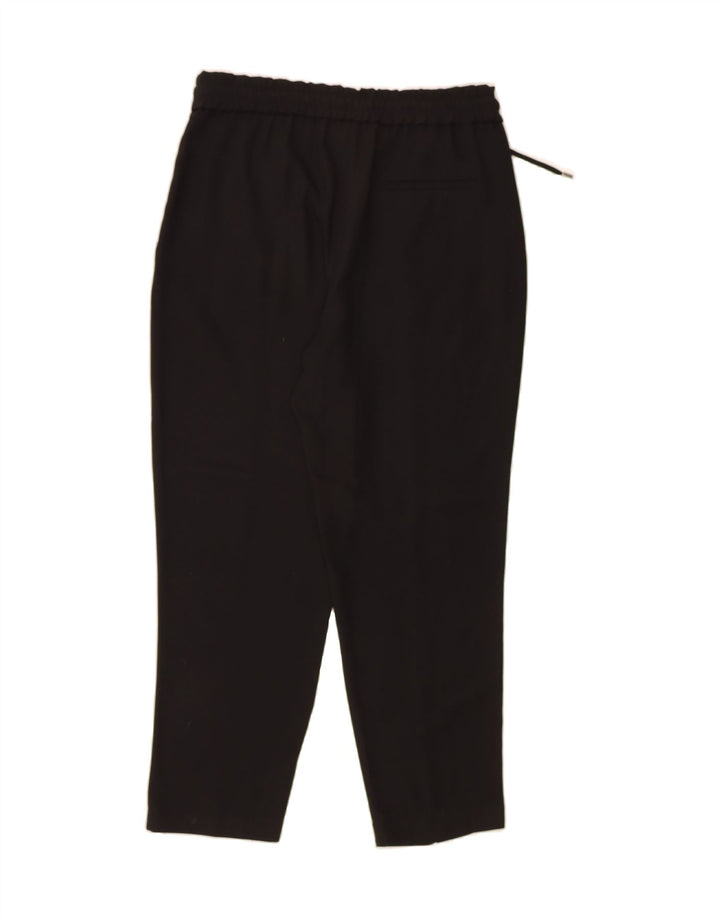 ZARA Womens Tracksuit Trousers UK 14 Medium  Black Vintage Zara and Second-Hand Zara from Messina Hembry 