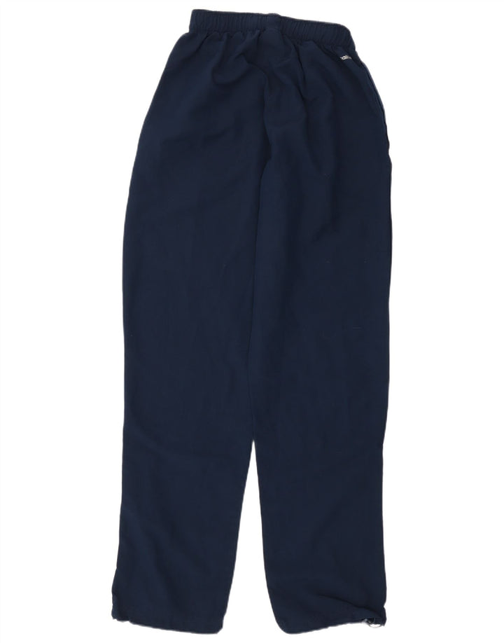Adidas Mens Tracksuit Trousers Small Navy Blue Polyester