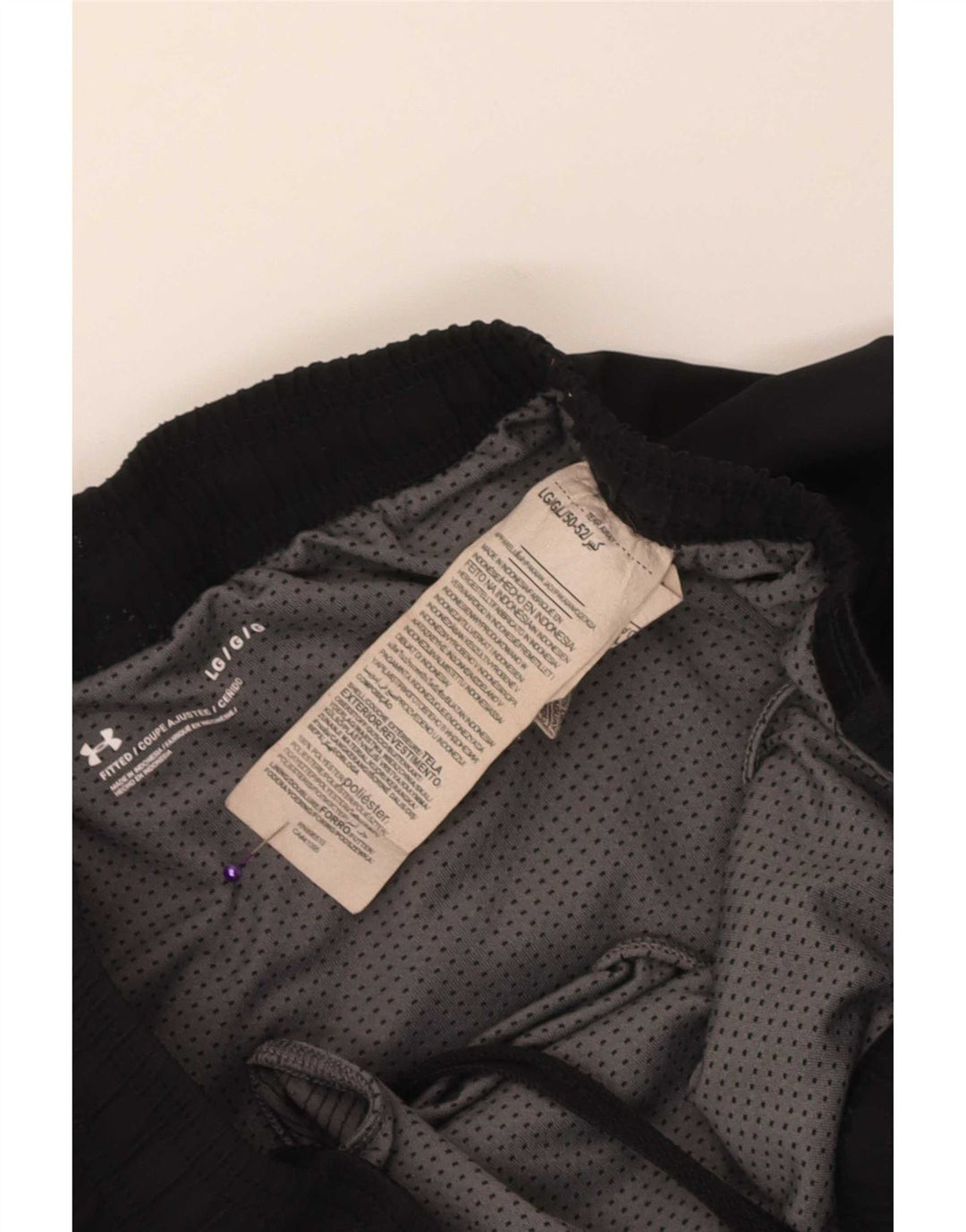 Under Armour Mens Sport Shorts Large Black Polyester