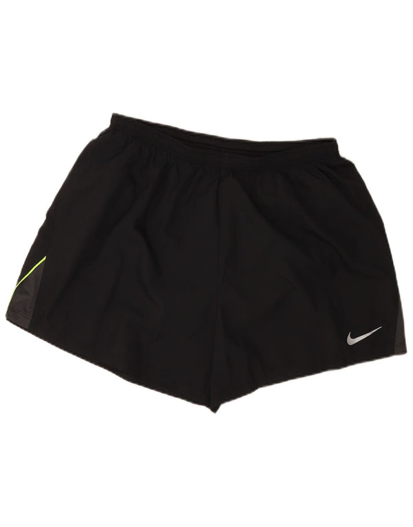 Nike Mens Sport Shorts 2XL  Black Colourblock Polyester