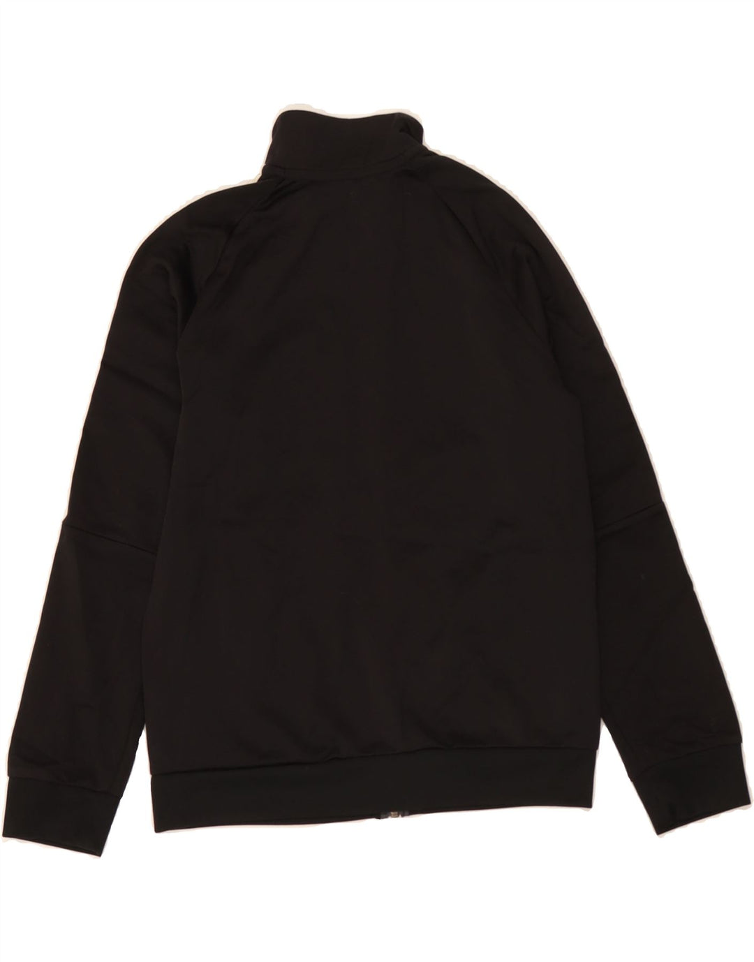 ADIDAS Boys Climalite Tracksuit Top Jacket 9-10 Years Black Polyester Vintage Adidas and Second-Hand Adidas from Messina Hembry 