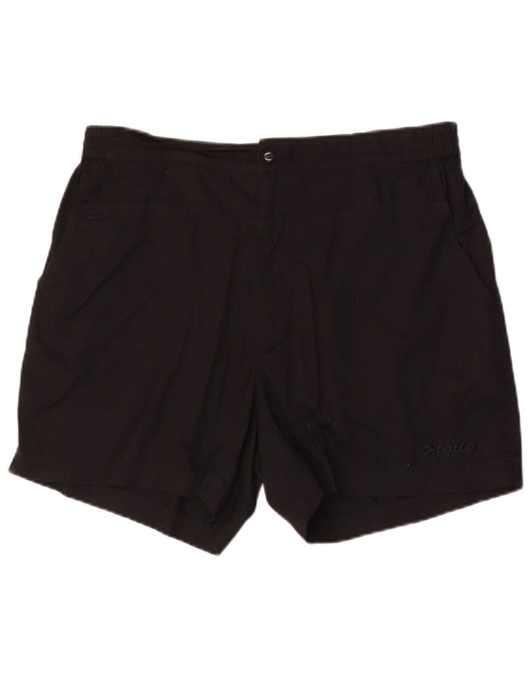 Pantaloncini chino da uomo Lotto UK 42/44 XL W34 cotone nero