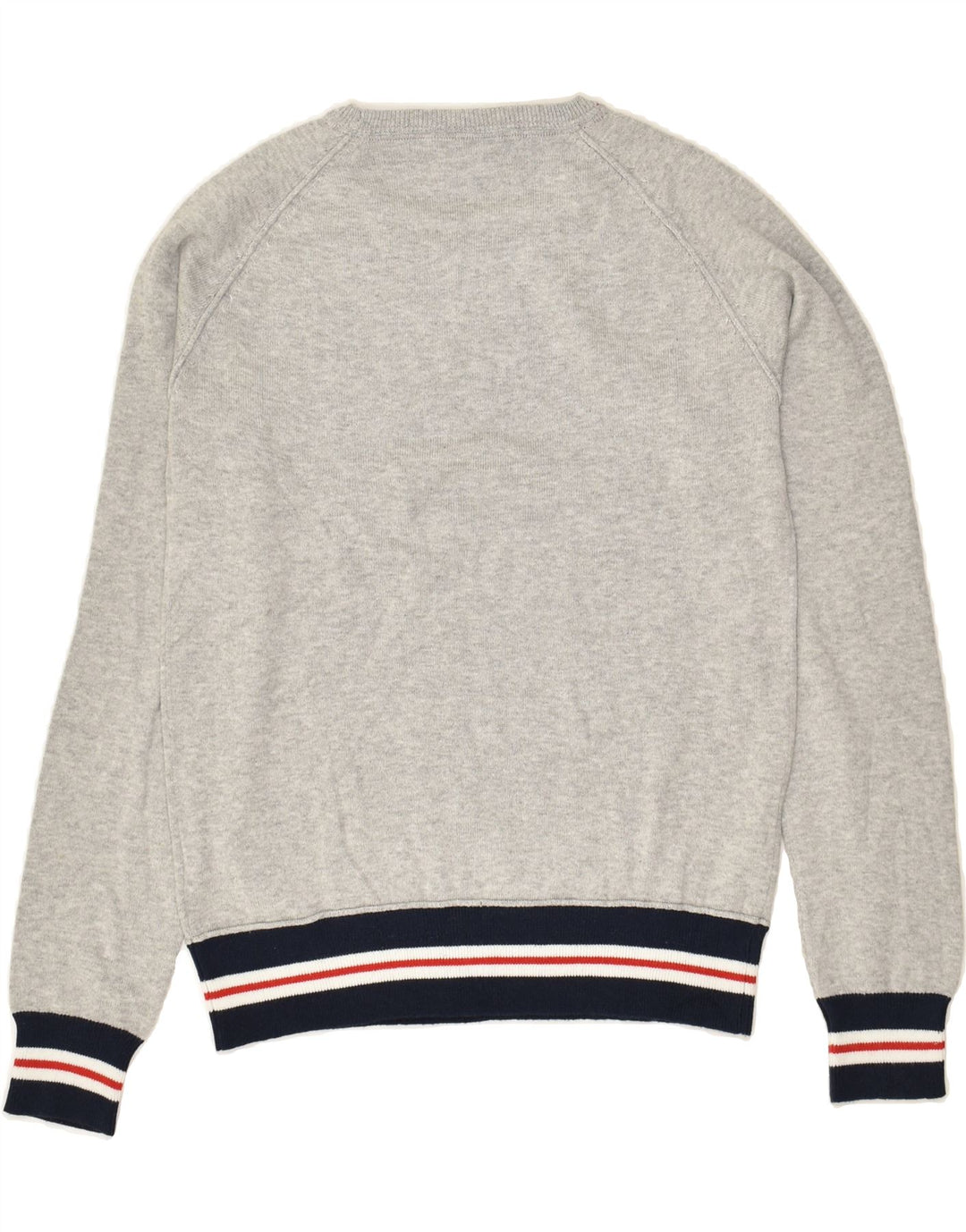 GUESS Boys Graphic Crew Neck Jumper Sweater 13-14 Years Grey Cotton Vintage Guess and Second-Hand Guess from Messina Hembry 