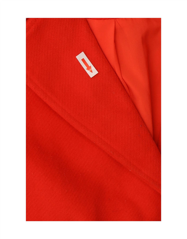 Marks & Spencer Γυναικείο Oversized Πανωφόρι UK 10 Small Red Polyester