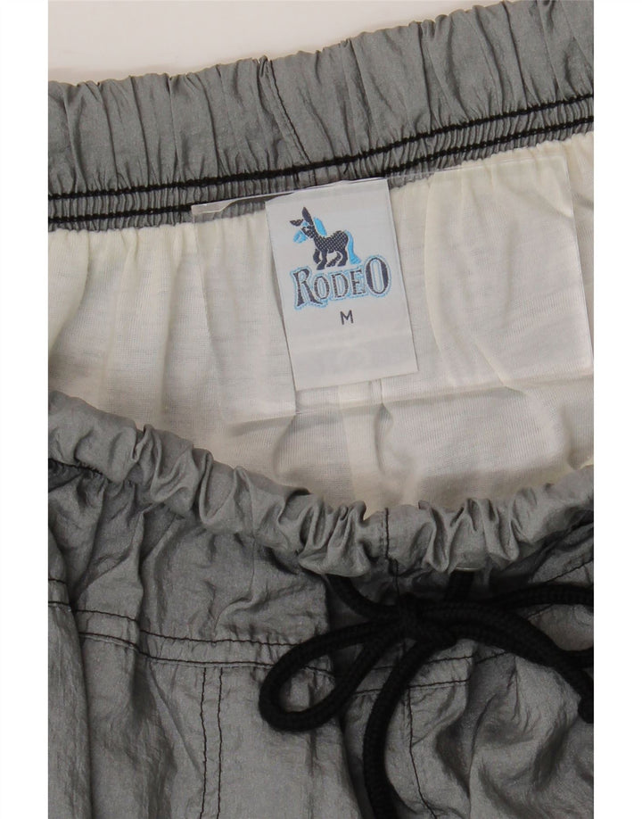 Rodeo Pantaloni da tuta da uomo Joggers Nylon grigio medio