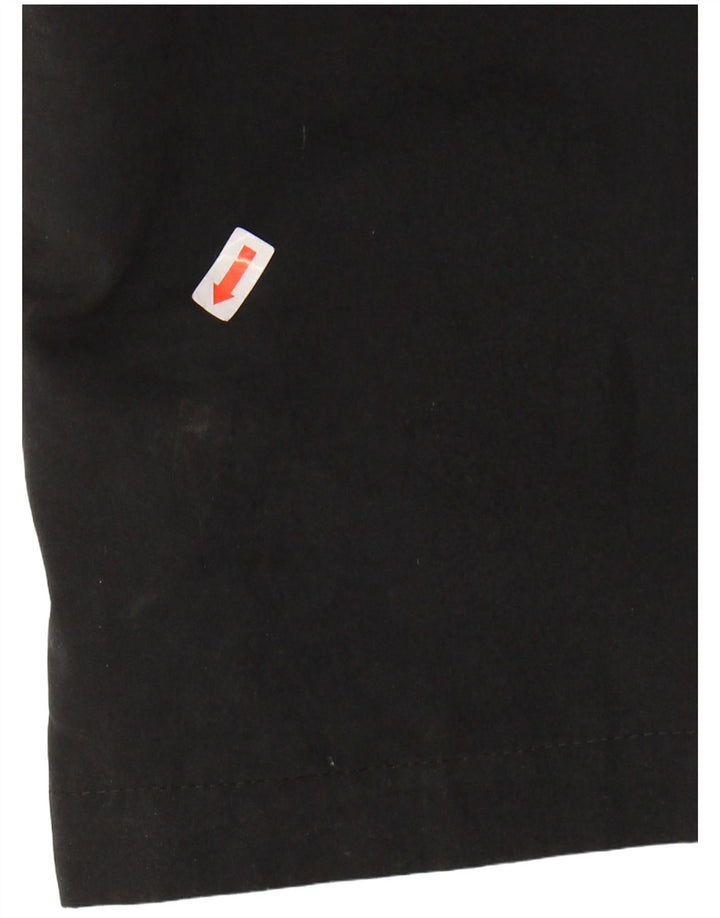 SAVANNAH Womens Overcoat UK 14 Large Black Polyester