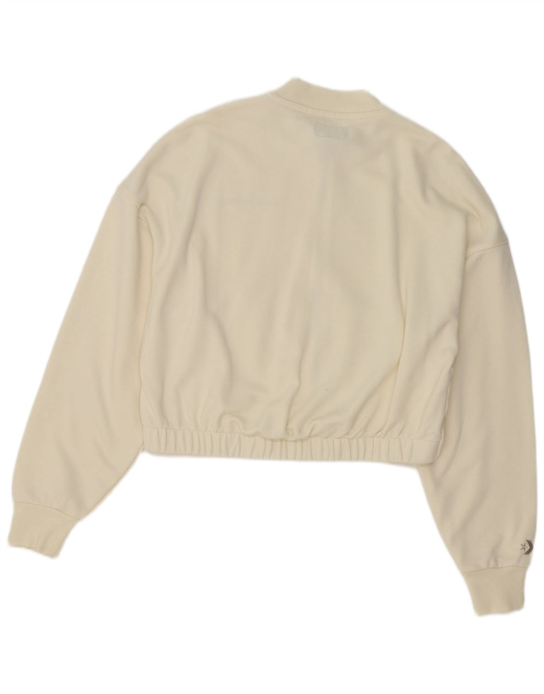 Converse Womens Tracksuit Top Jacket UK 14 Medium White